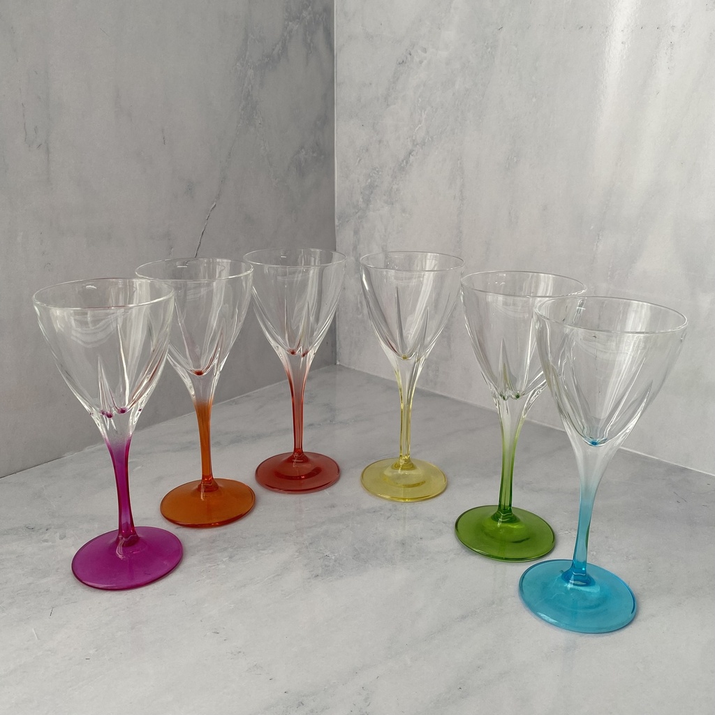 Fusion Set 6 Pieces Verre A Pied 