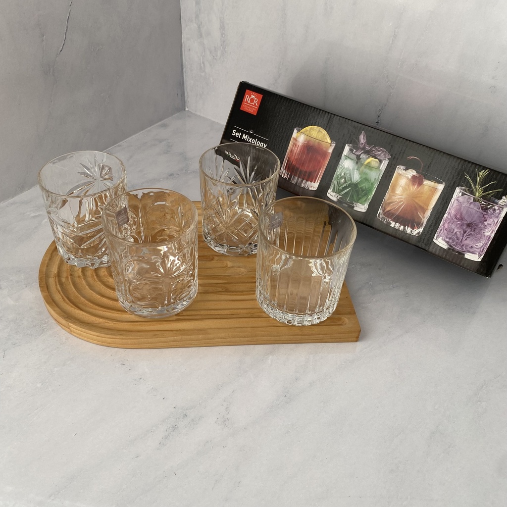 Mixology Set 4 Pieces Verres 