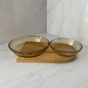 Plat A Tarte En Verre  1060 Ml