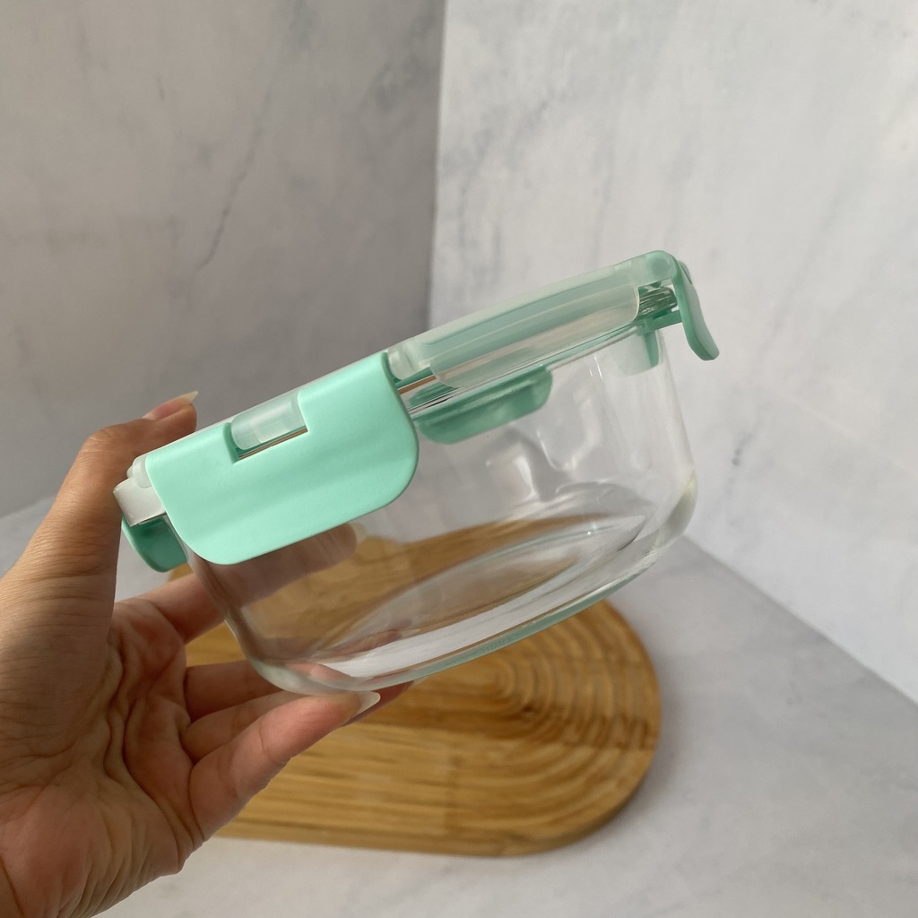 Boite De Conservation Ronde Avec Couvercle 650Ml