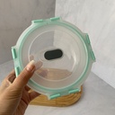 Boite De Conservation Ronde Avec Couvercle 650Ml