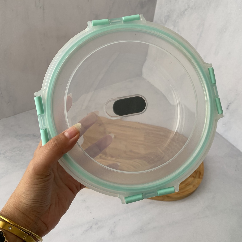 Boite De Conservation Ronde Avec Couvercle 1300Ml