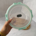 Boite De Conservation Ronde Avec Couvercle 1300Ml