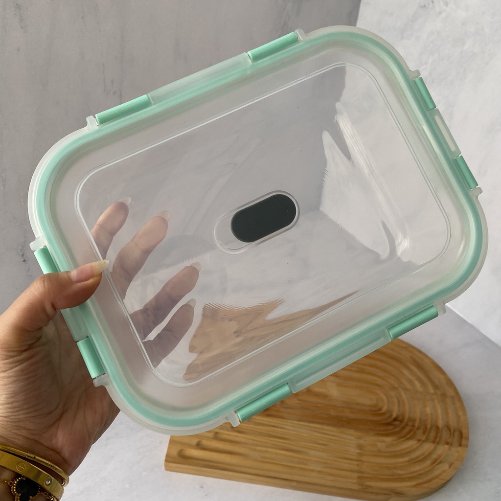 Boite De Conservation Rectangulaire Avec Couvercle 1520Ml