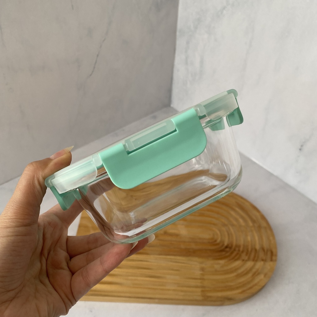 Boite De Conservation Carre Avec Couvercle 520Ml