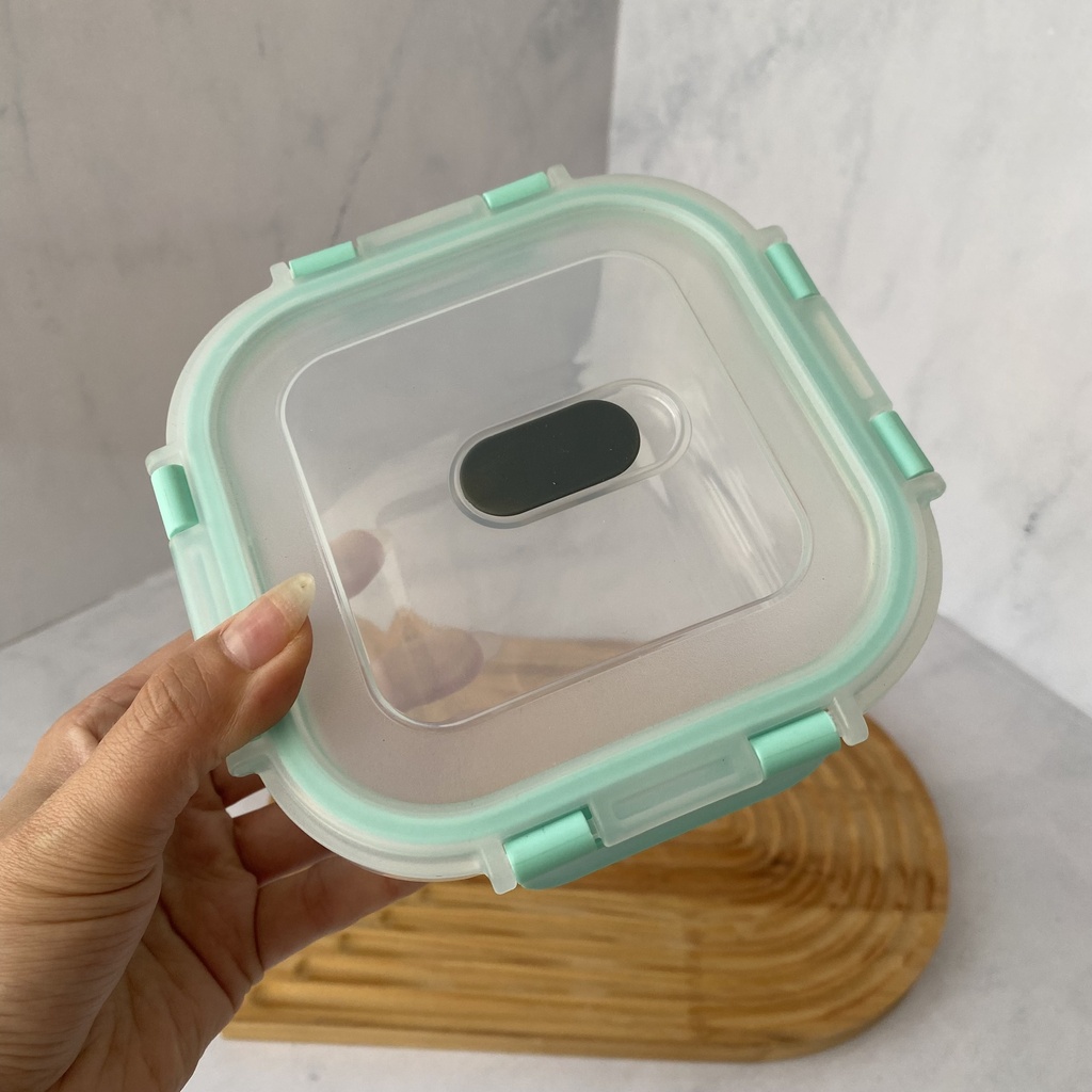 Boite De Conservation Carre Avec Couvercle 800Ml
