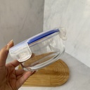 Boite De Conservation En Verre Ronde 400 Ml +Couvercle