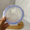 Boite De Conservation En Verre Ronde 400 Ml +Couvercle