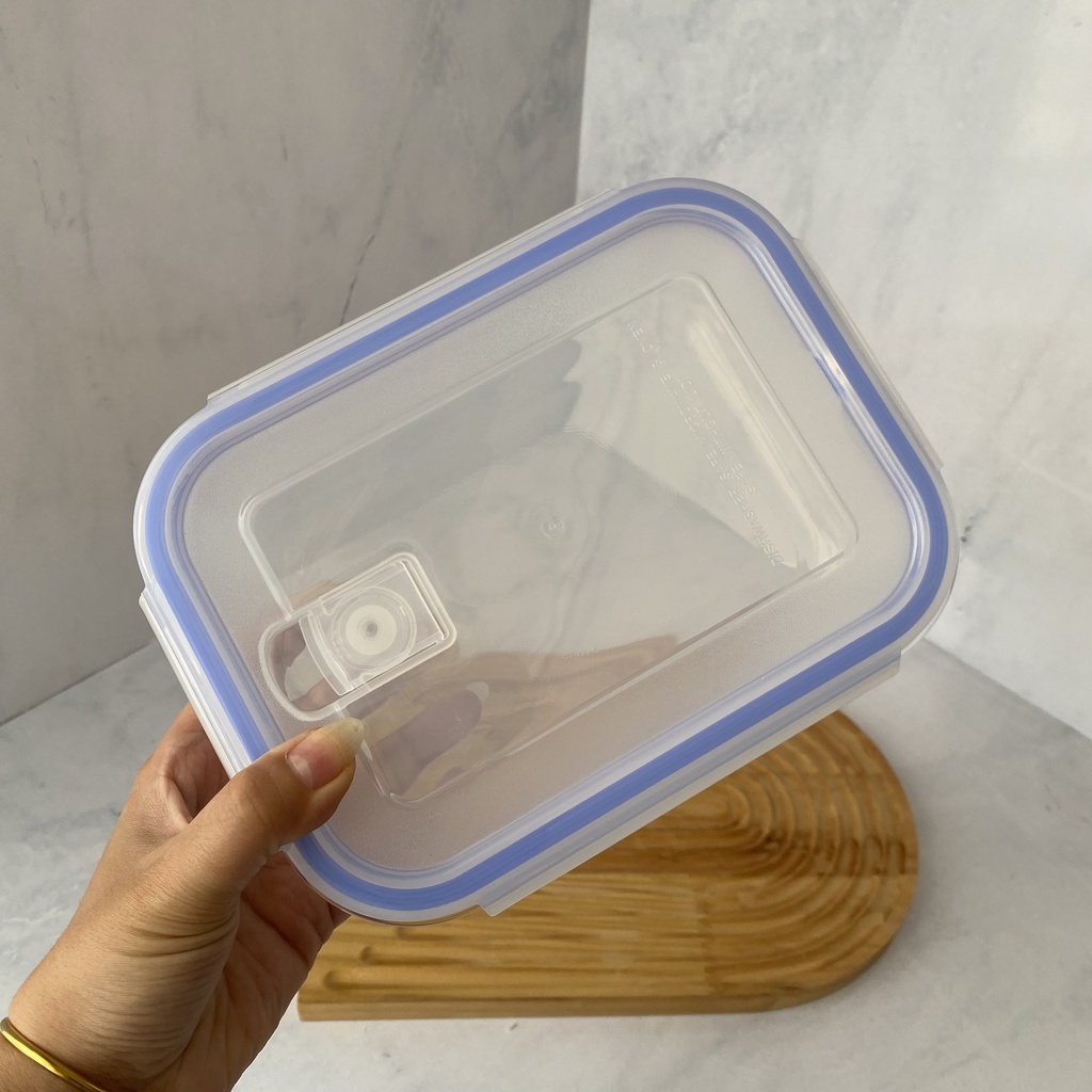 Boite De Conservation En Verre Rectangle 1050 Ml