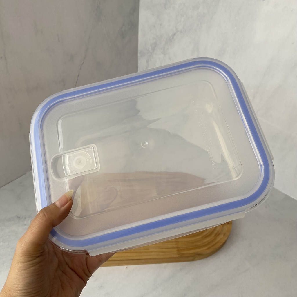 Boite De Conservation En Verre Rectangle 1520 Ml