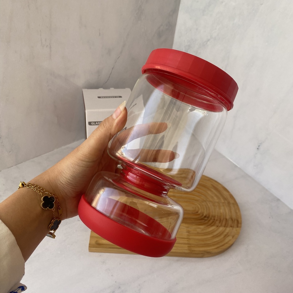 Pot en verre pour cornichon 900 ml