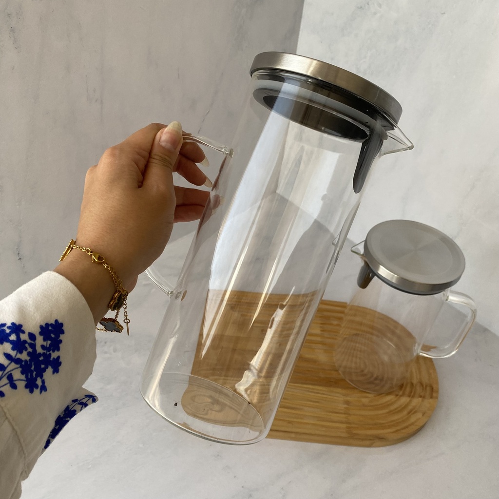 Broc en verre 1300 ml