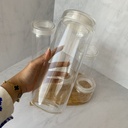 Bocal En Verre 1,5L Avec Couvercle En Verre