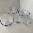 Bol a mixer en verre 0.75L