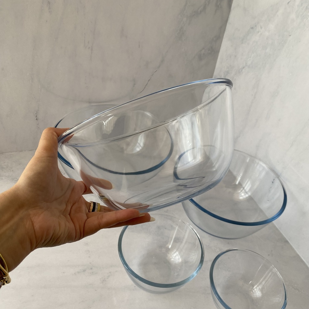 Bol a mixer en verre 2 L