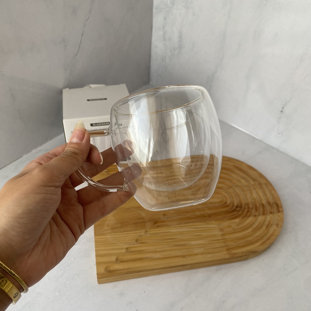 Tasse A Double Paroi Avec Anse 250ml