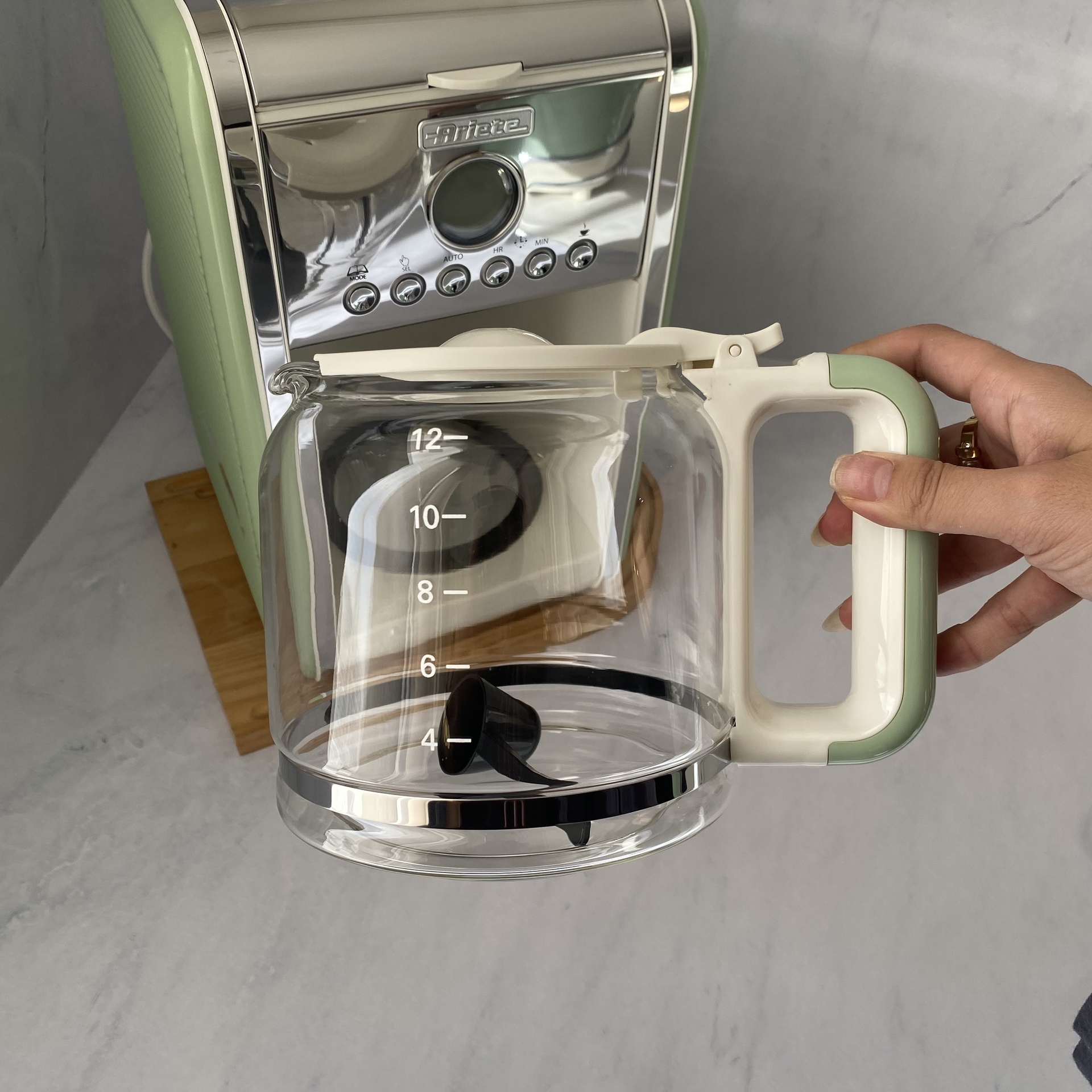 Vintage Machine A Cafe A Filtre Verte