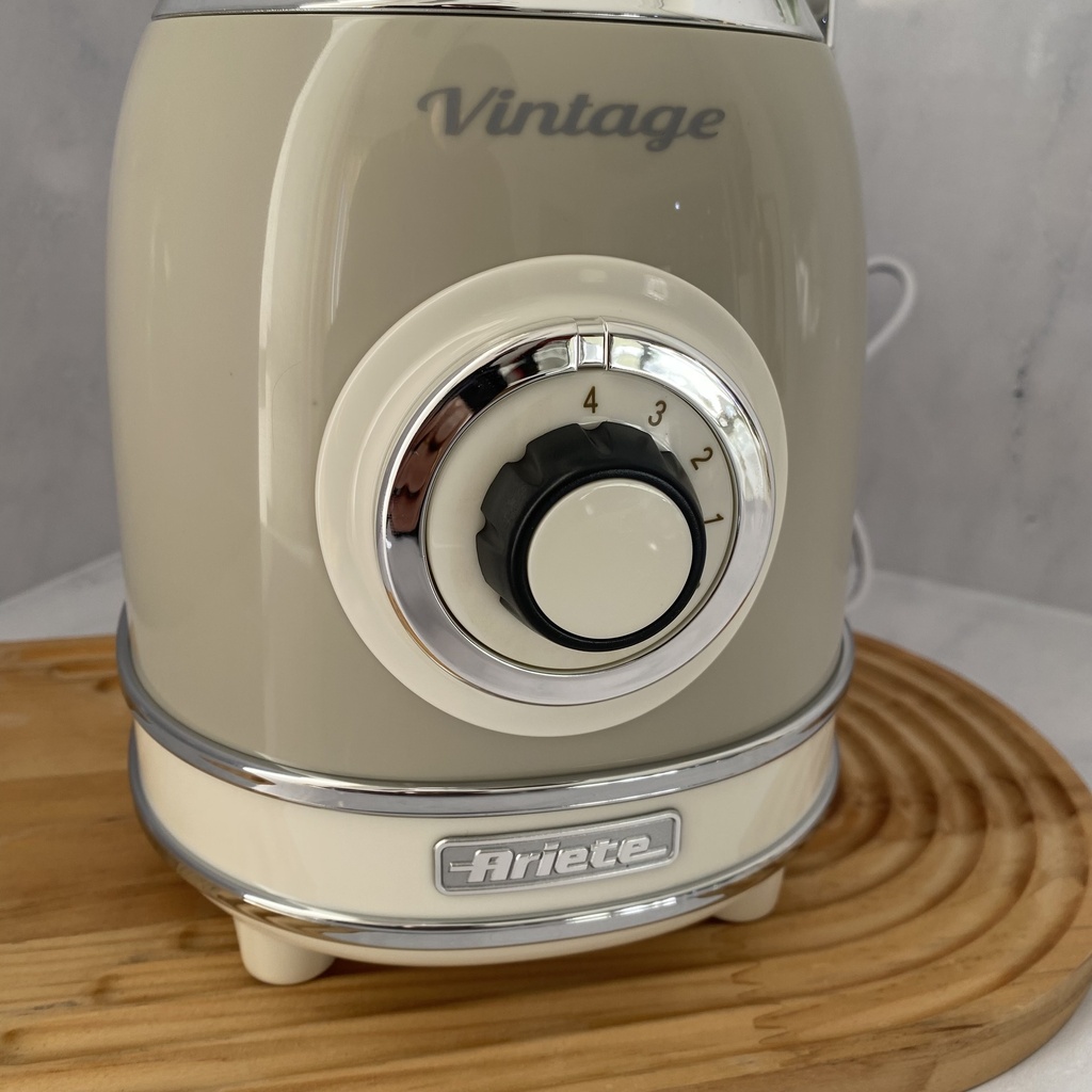 Vintage Blender Bocal En Verre 1.5L Beige