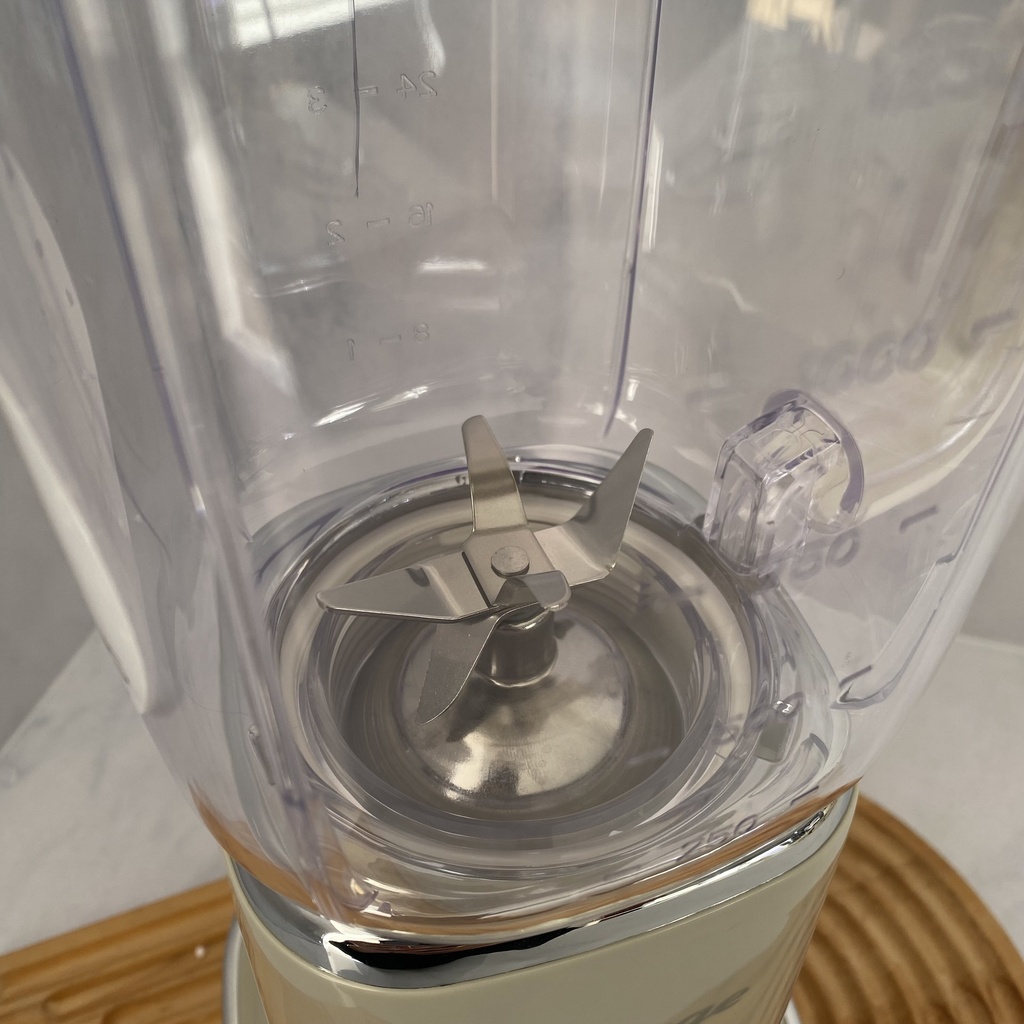 Vintage Blender Bocal En Verre 1.5L Beige