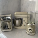 Vintage Blender Bocal En Verre 1.5L Beige