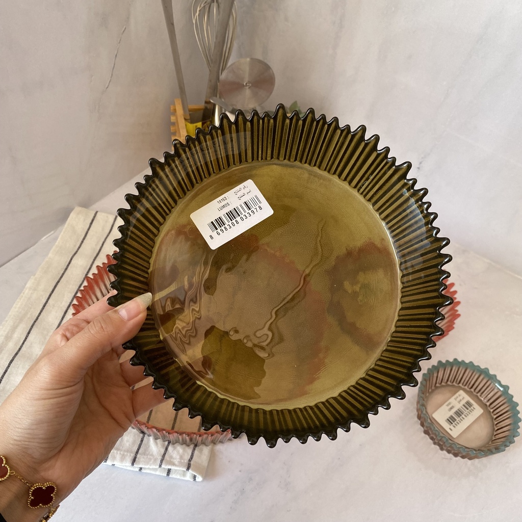 Lumos Plat Vert Olive 20Cm
