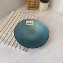 Textile Assiette Creuse Metalic Blue 21Cm