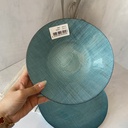 Textile Assiette Creuse Metalic Blue 21Cm