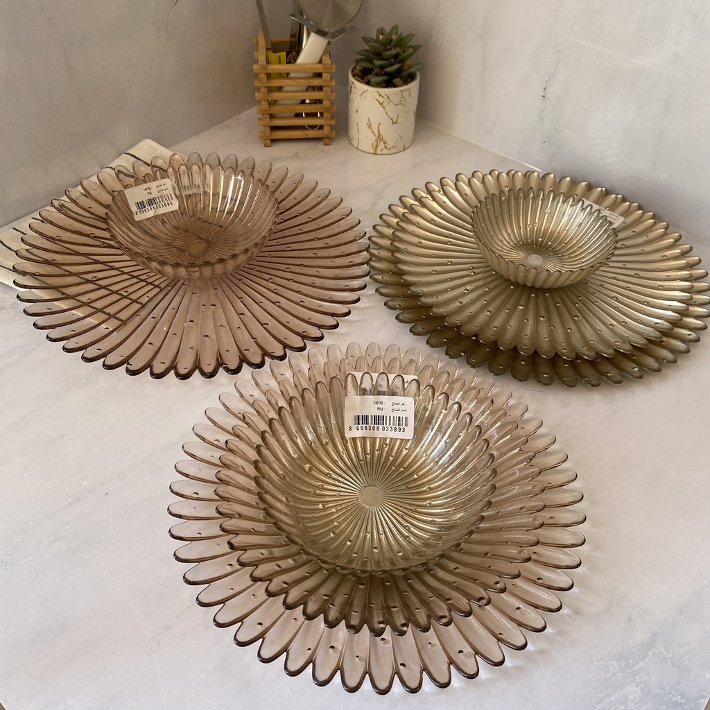 Piu Assiette Creuse Champagne 21Cm 