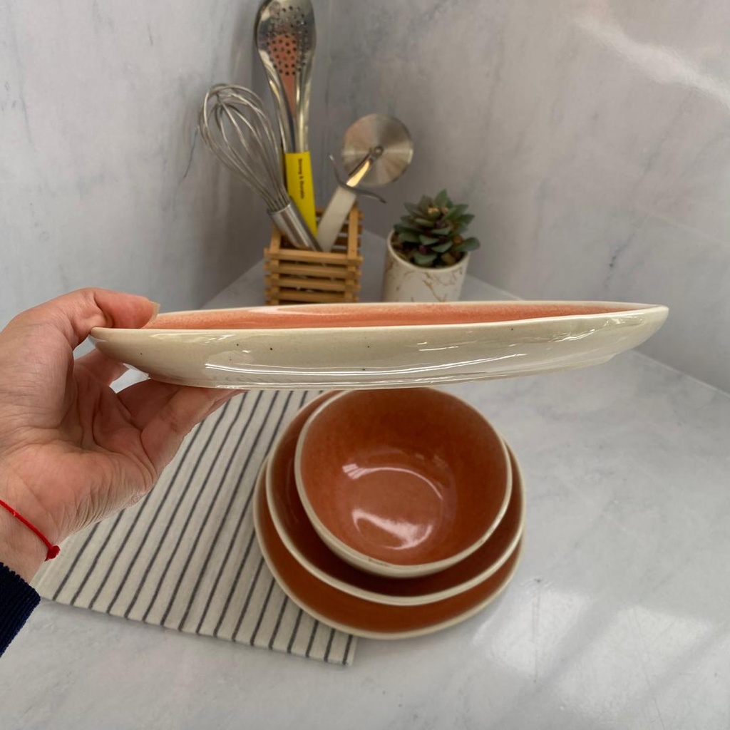 Service A Table 24 Pieces Saumon