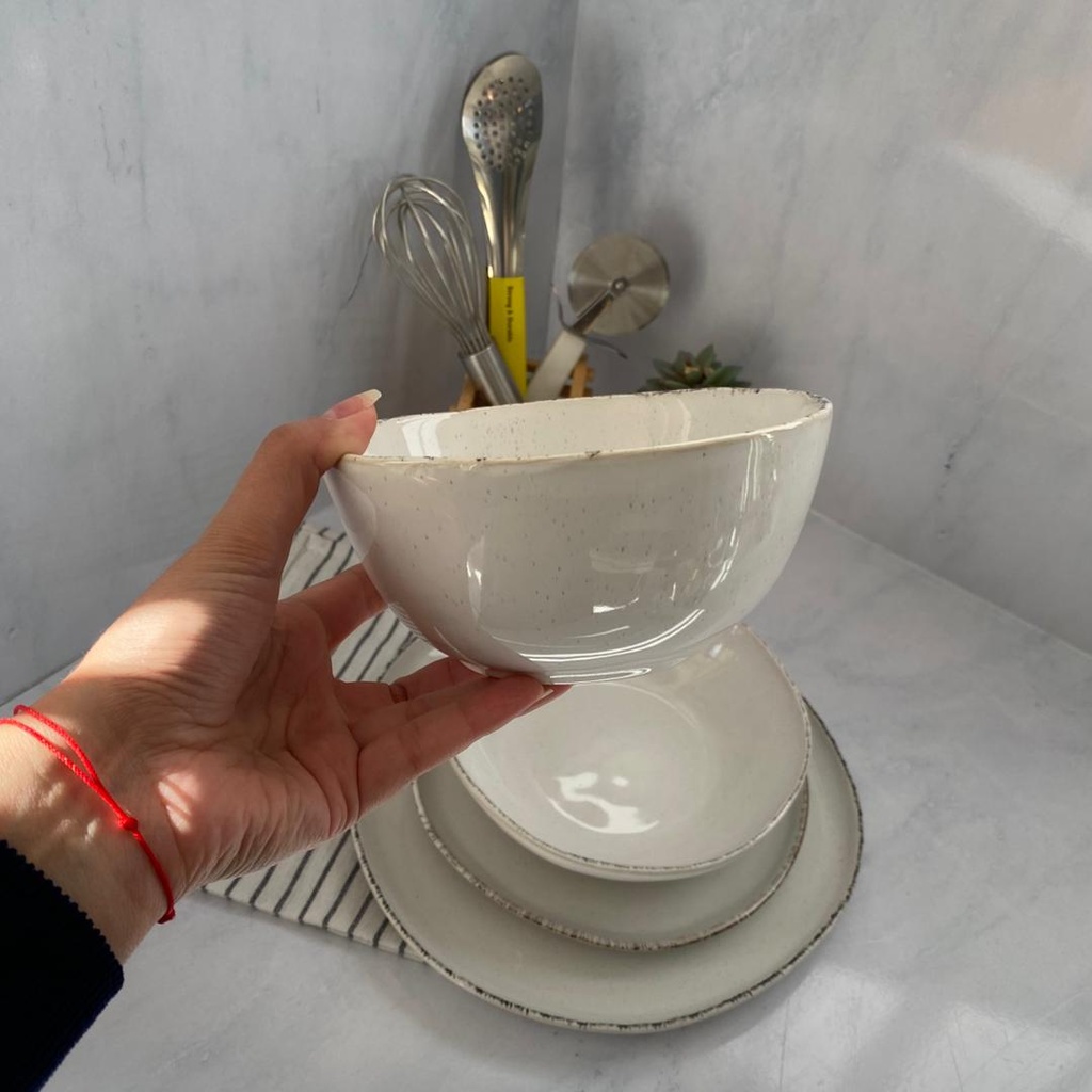 Service A Table 24 Pieces Blanc