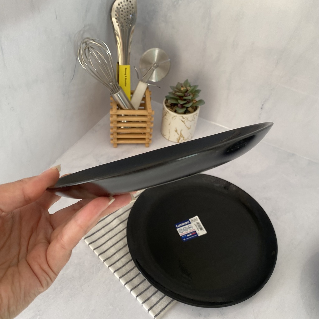 Diana Noir Assiette A Dessert 19Cm