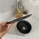 Cottage Noir Assiette Plate 25Cm