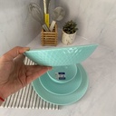 Pampille Turquoise Assiette Creuse 20Cm