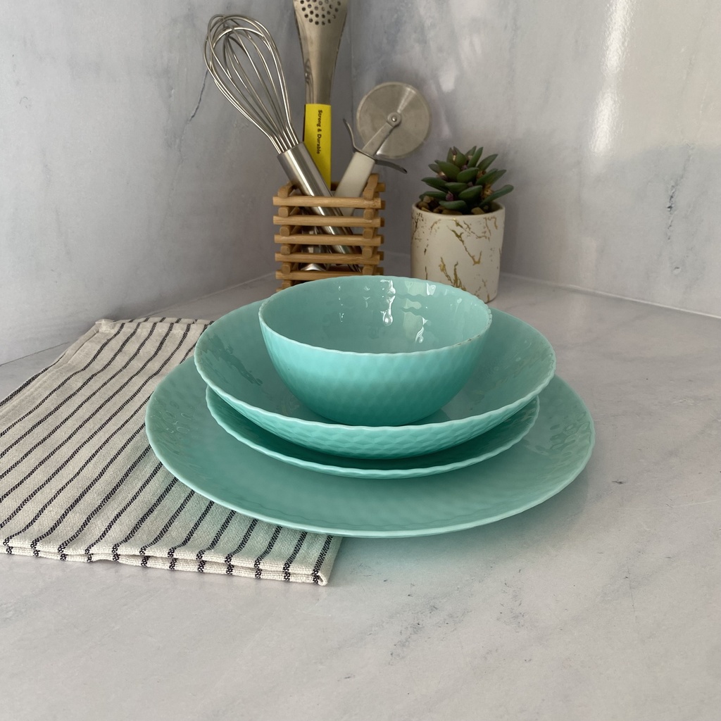 Pampille Turquoise Assiette Creuse 20Cm