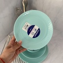 Pampille Turquoise Assiette Dessert 19Cm