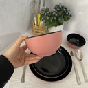 Vicky Noir Terracotta Bol 75Cl