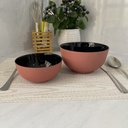 Vicky Noir Terracotta Bol 75Cl