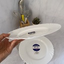 Cadix Assiette Plate 25 Cm