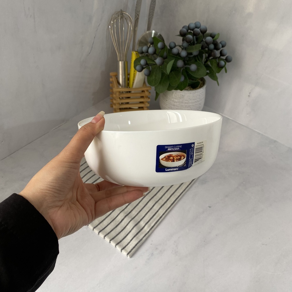 Diwali Blanc Plat A Servir 18 Cm