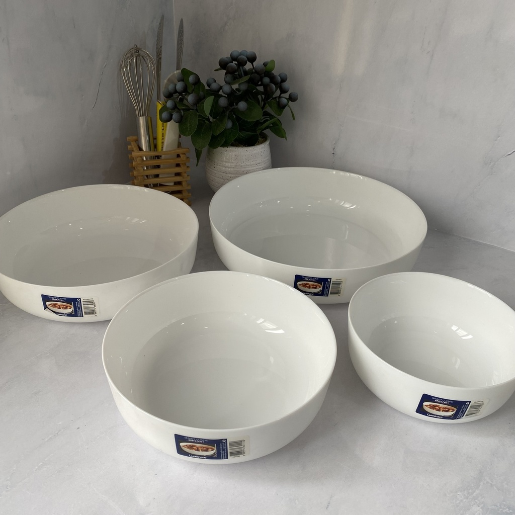 Diwali Blanc Plat A Servir 18 Cm