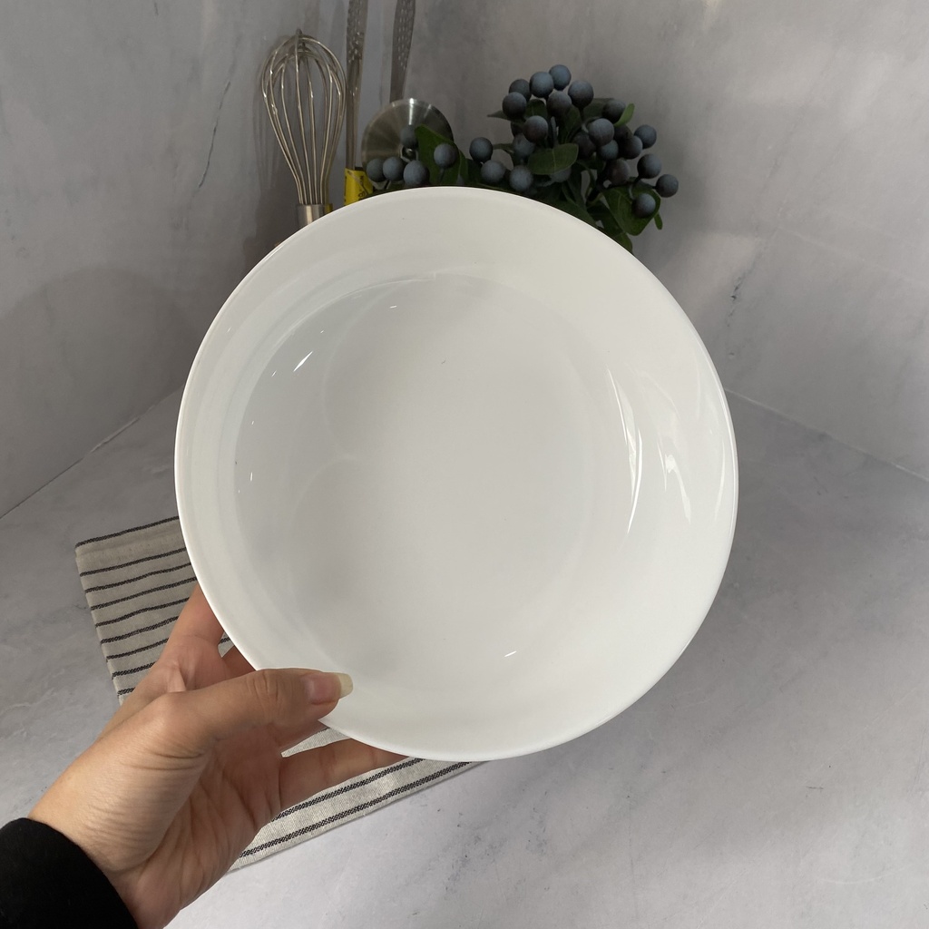 Diwali Blanc Plat A Servir Blanc 22Cm