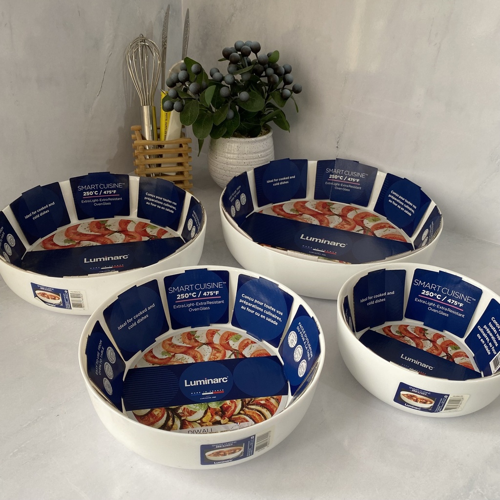 Diwali Blanc Plat A Servir Blanc 30Cm