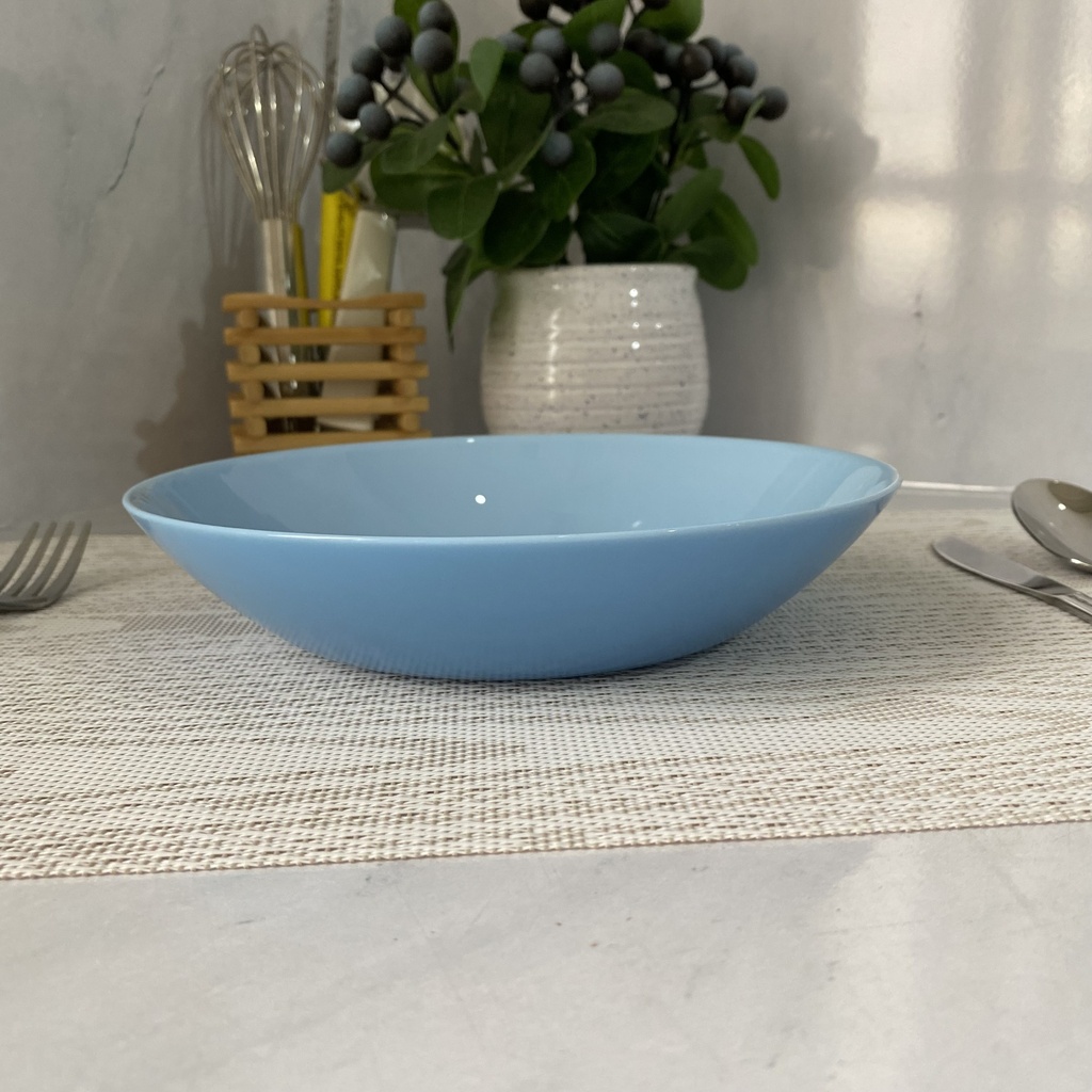Diwali Light Blue Assiette Creuse 20Cm