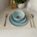 Diwali Assiette Plate 25 CM Paradise Blue