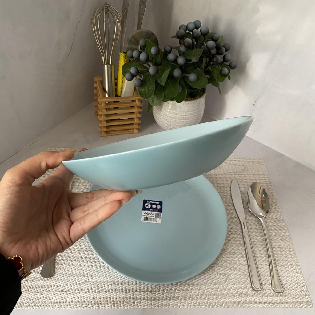 Diwali Assiette Creuse 20 CM Paradise Blue