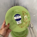 Ipomea Vert Pale Assiette Creuse 21.5 Cm