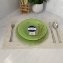 Ipomea Vert Pale Assiette Dessert 19.5 Cm