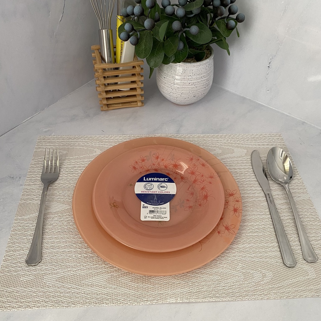 Ipomea Blush Assiette Plate 25 Cm