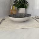 Assiette Creuse Grise Midnight