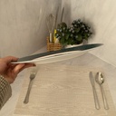 Zadig Bleu Assiette Plate 28 Cm